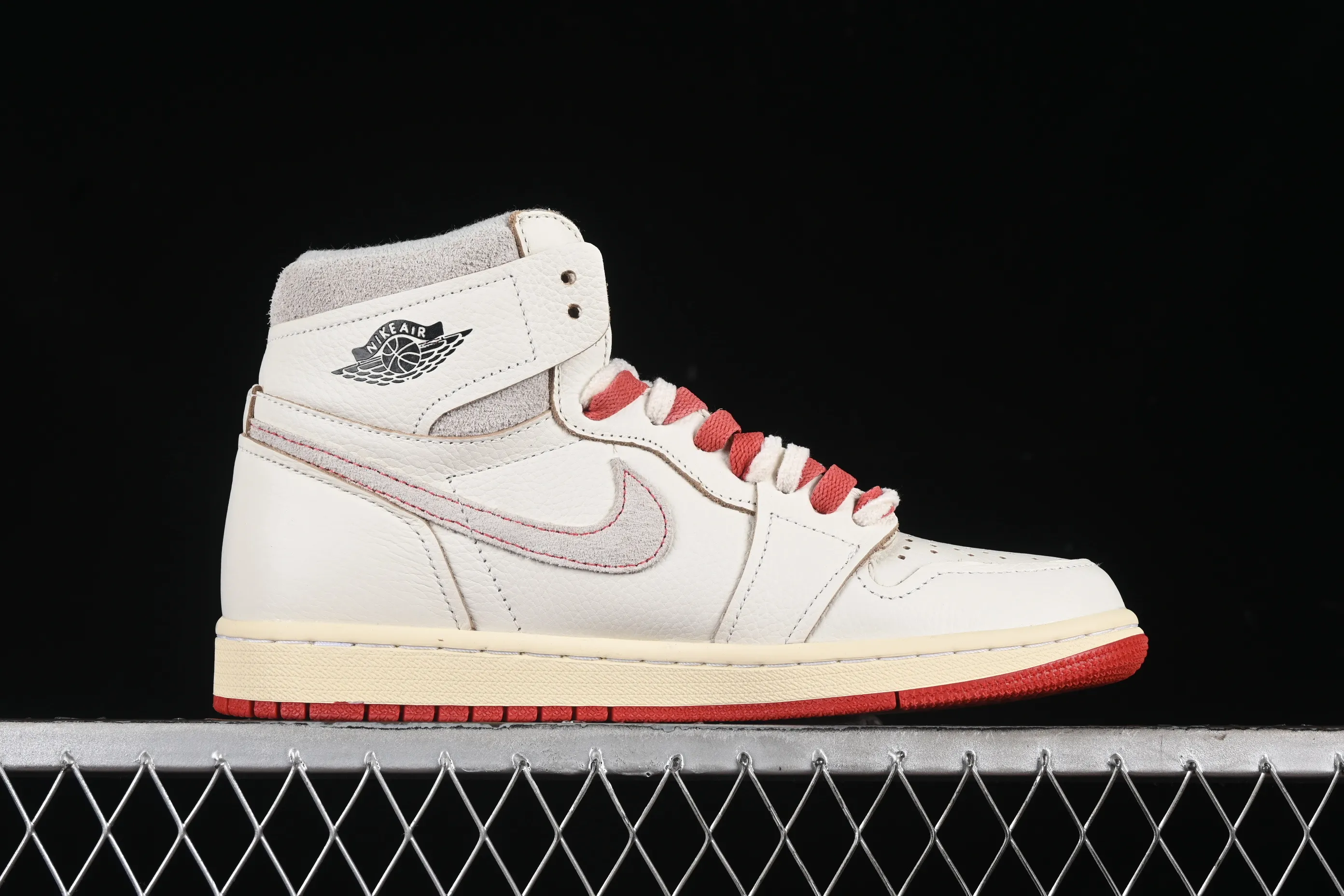 All categories Air Jordan Jordan series basketball shoes Air Jordan 1 High Air Jordan 1 High OG "Rare Air Cinnabar" AJ1 Joe 1 cinnabar red high-top basketball shoes DB4612-100